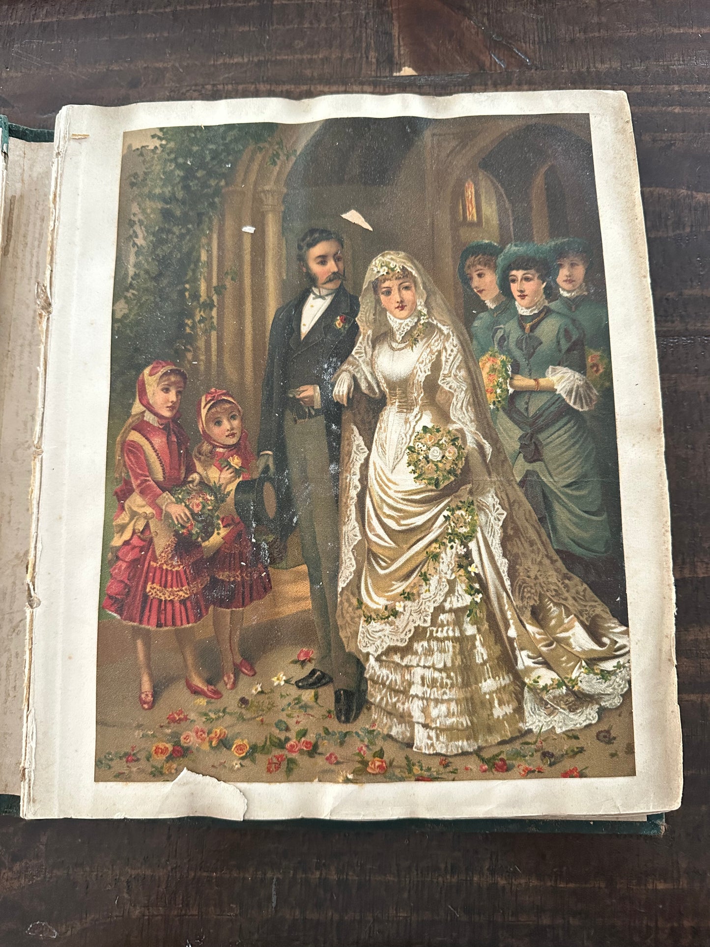 Antique Scrapbook - Antique Scrap Album