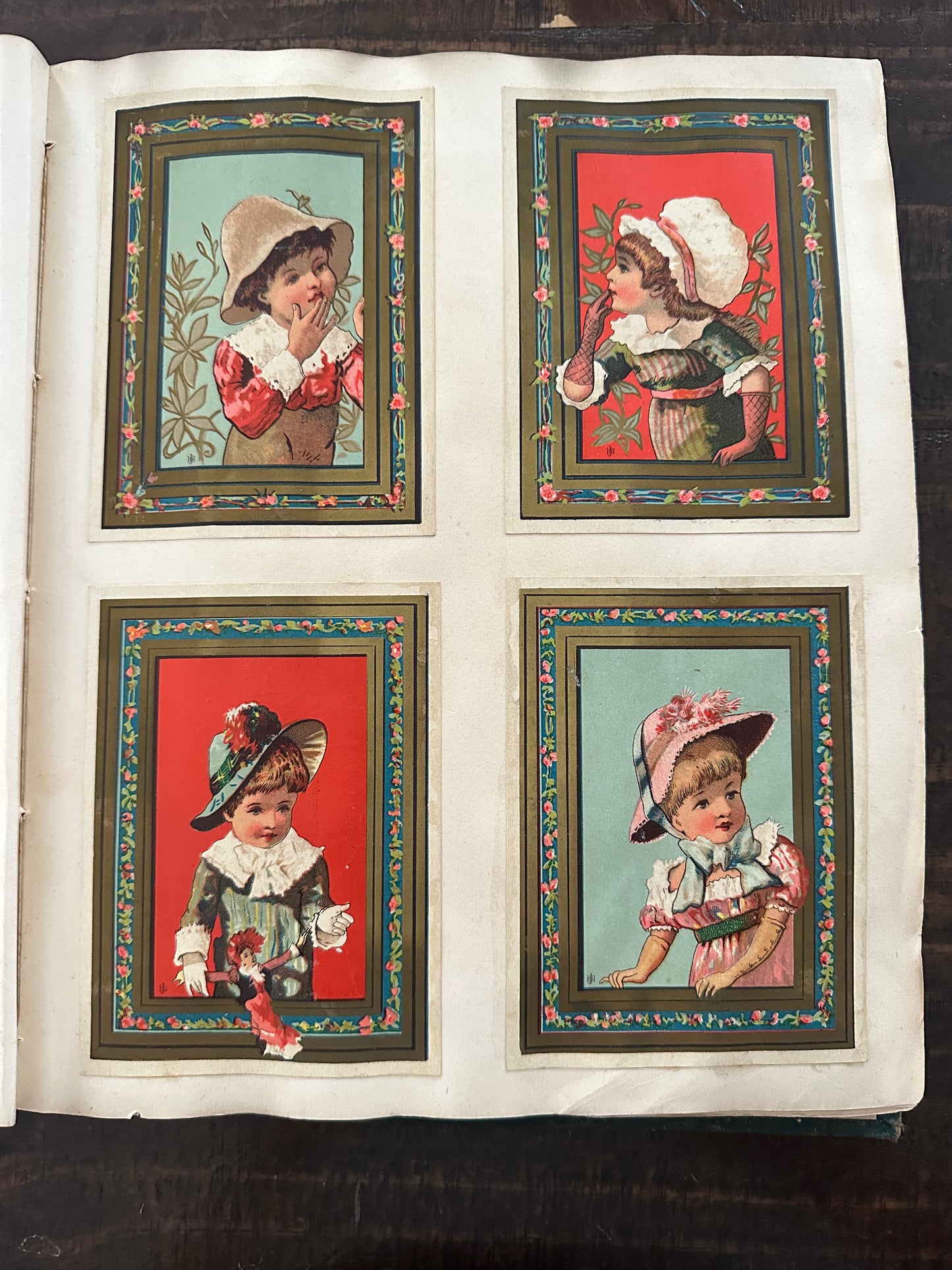 Antique Scrapbook - Antique Scrap Album