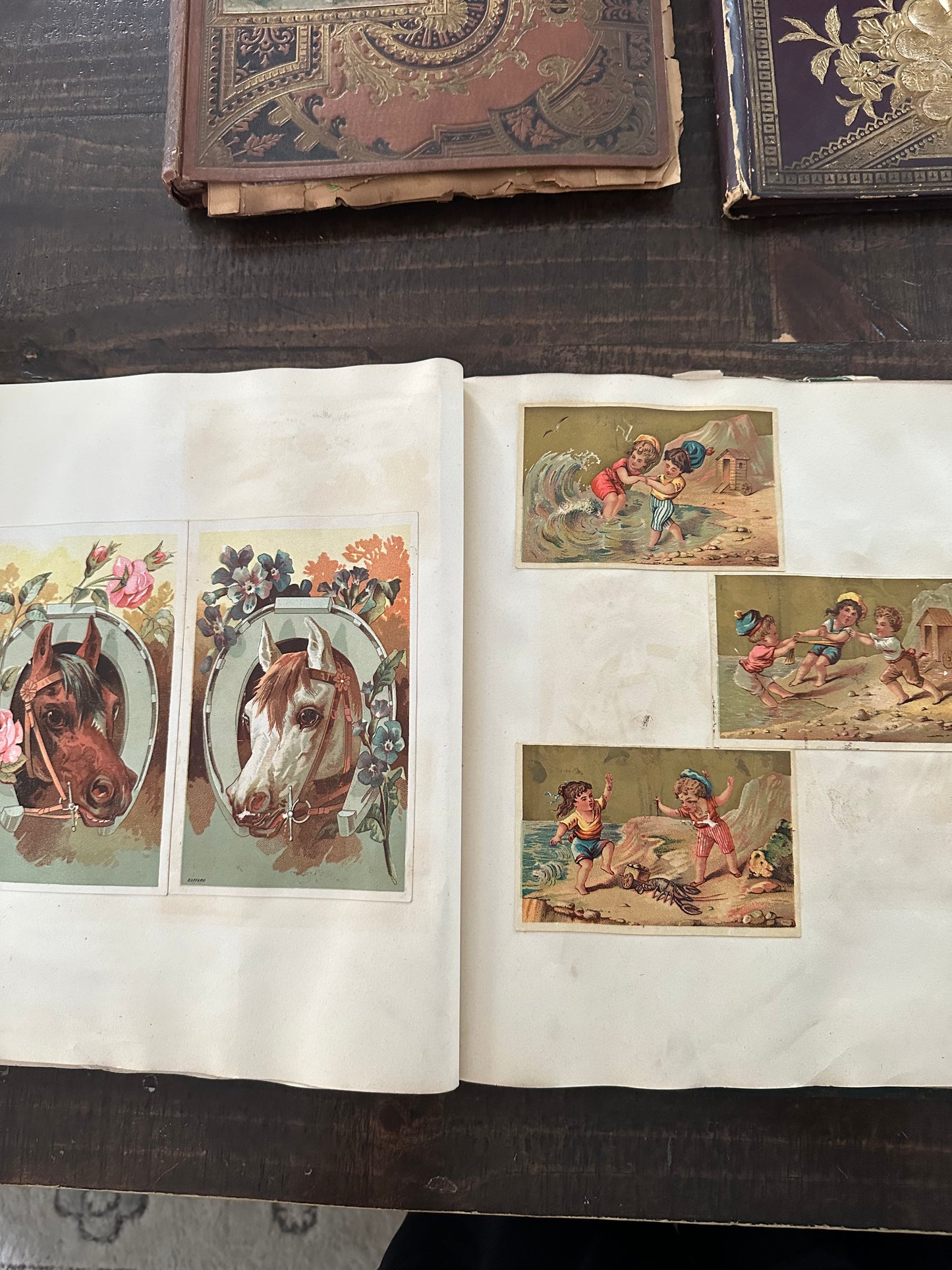 Antique Scrapbook - Antique Scrap Album