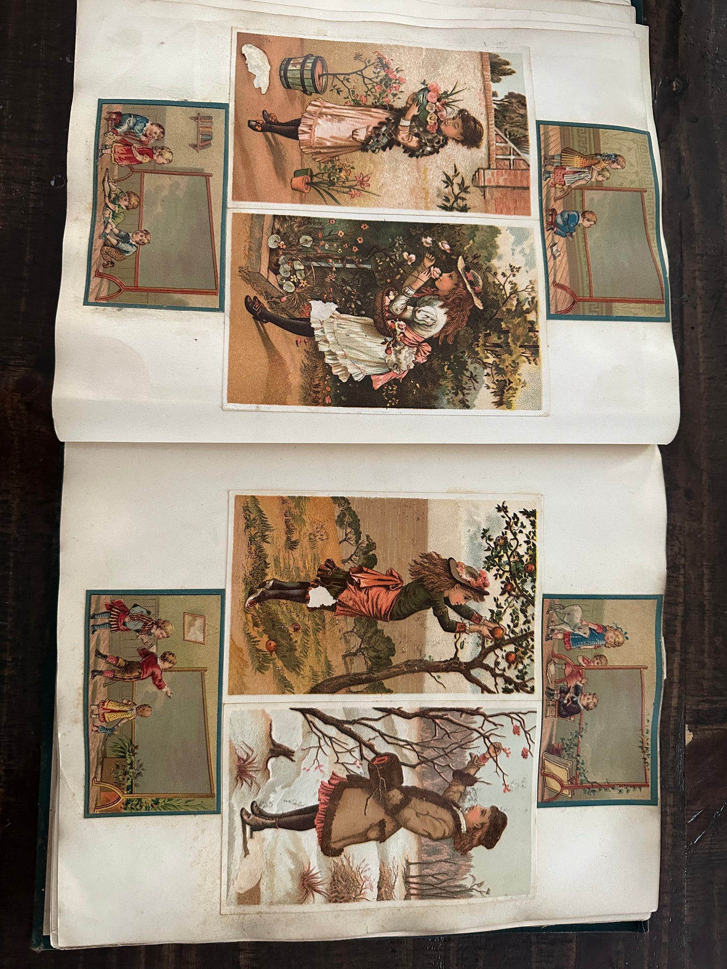 Antique Scrapbook - Antique Scrap Album