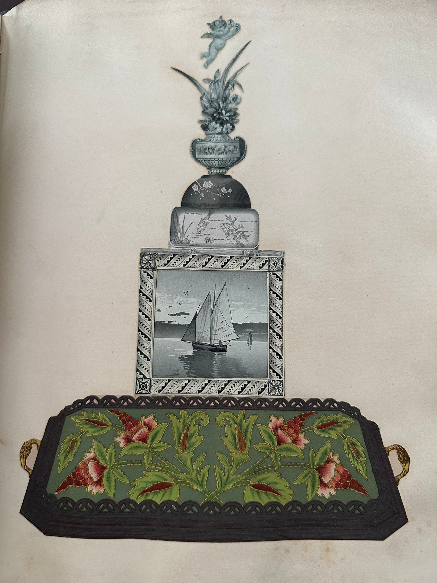 Antique Scrapbook - Antique Scrap Album