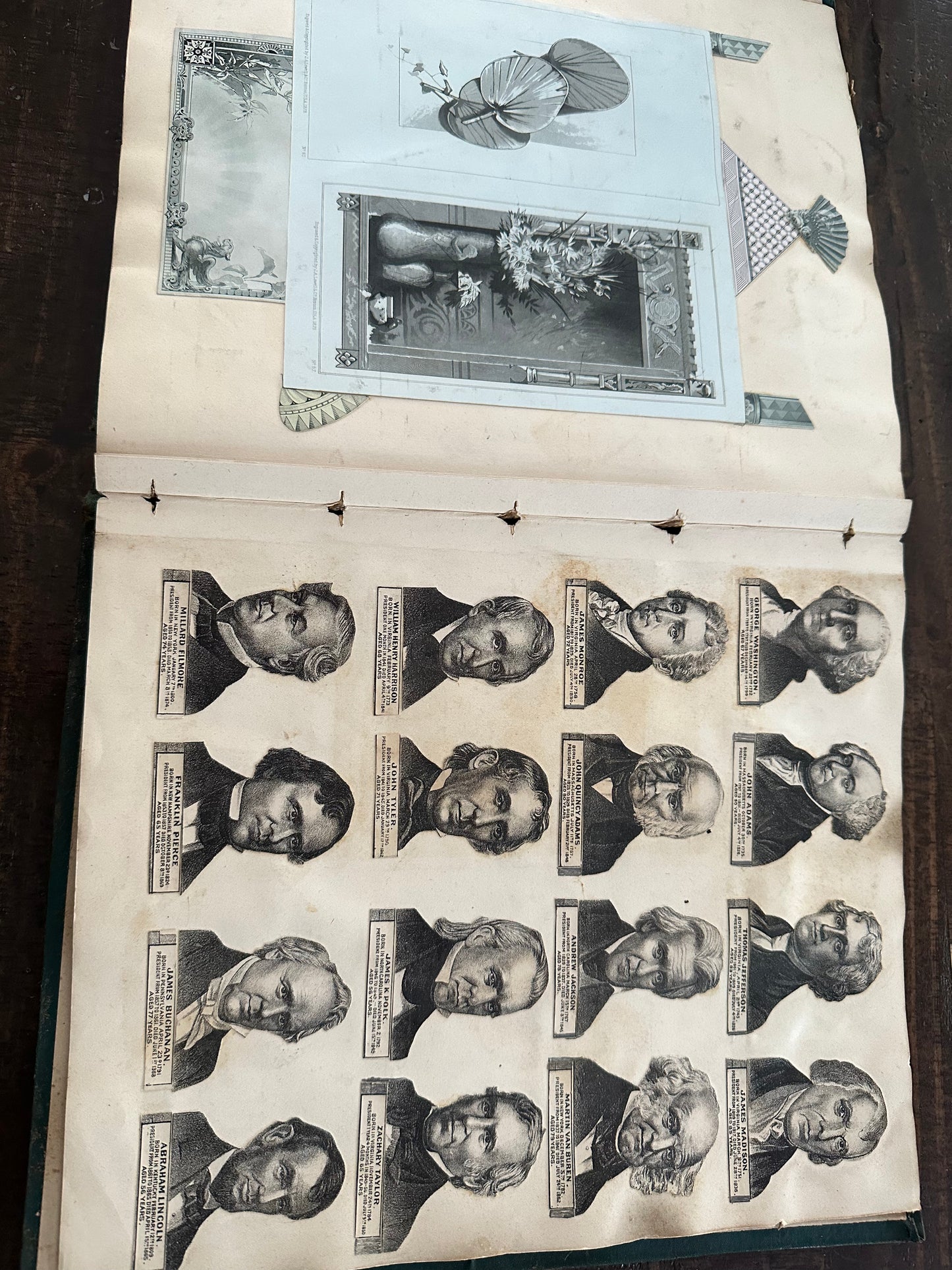 Antique Scrapbook - Antique Scrap Album