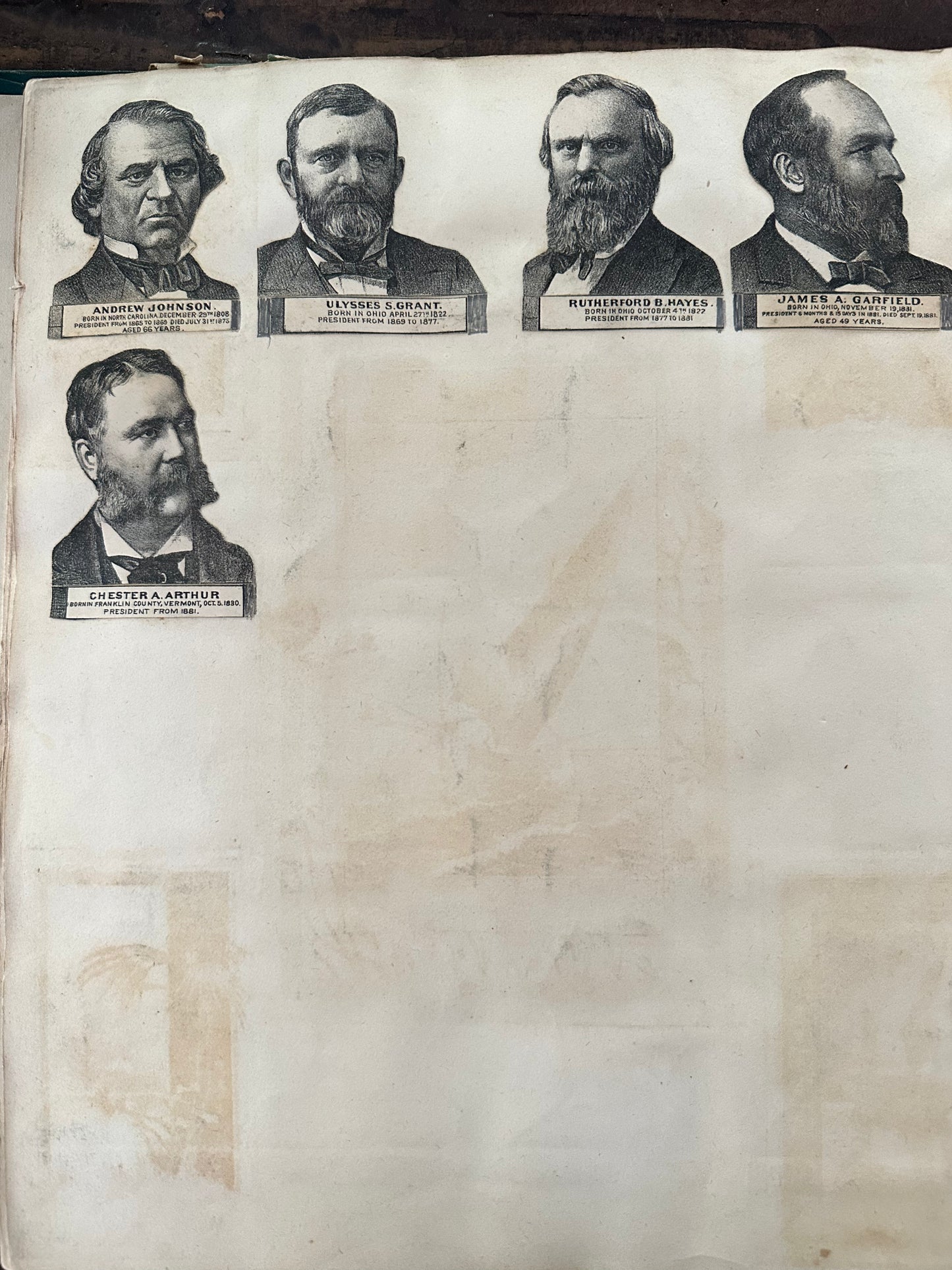 Antique Scrapbook - Antique Scrap Album