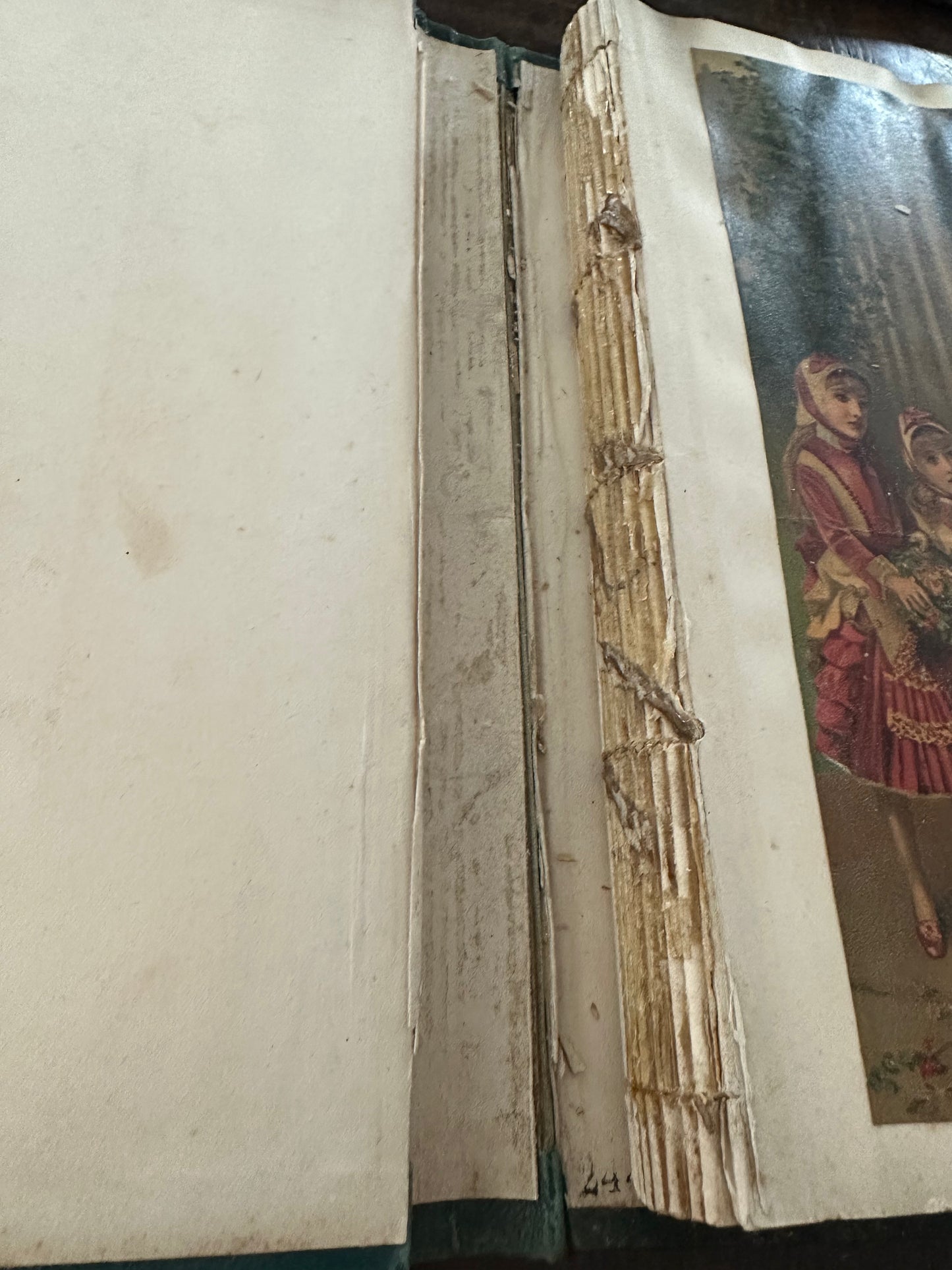 Antique Scrapbook - Antique Scrap Album