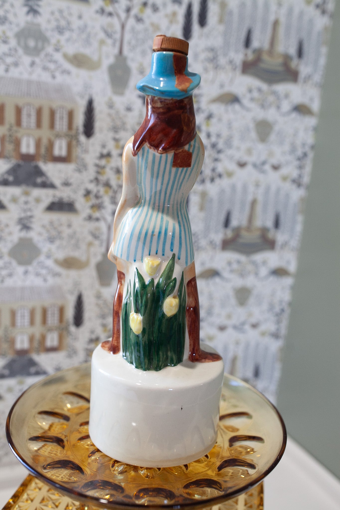 Flower Child Decanter- Vintage Decanter