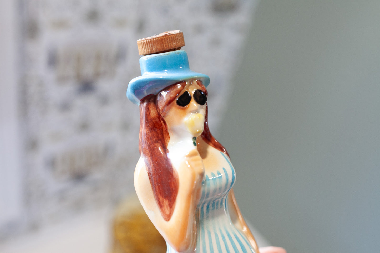 Flower Child Decanter- Vintage Decanter