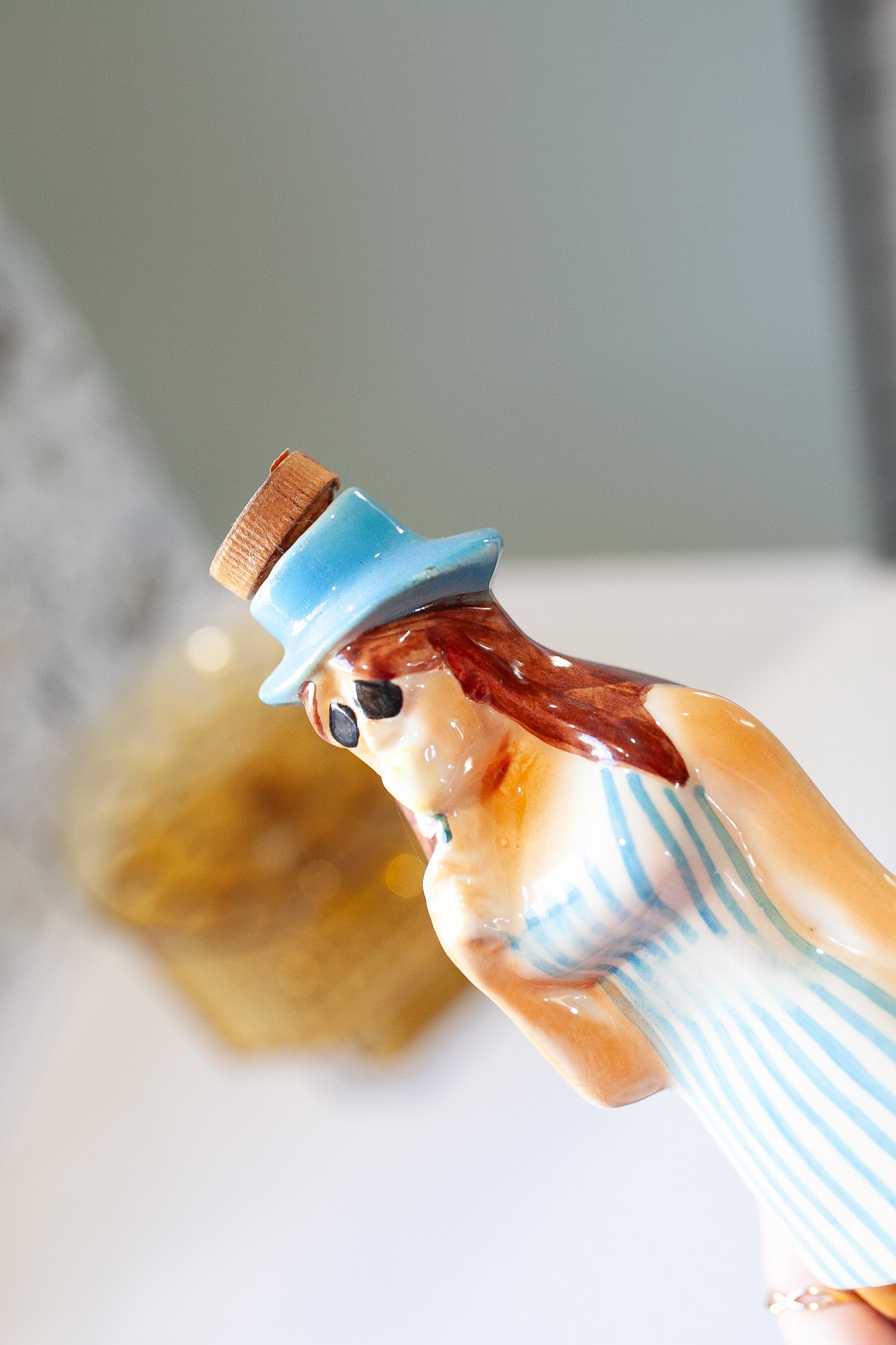 Flower Child Decanter- Vintage Decanter