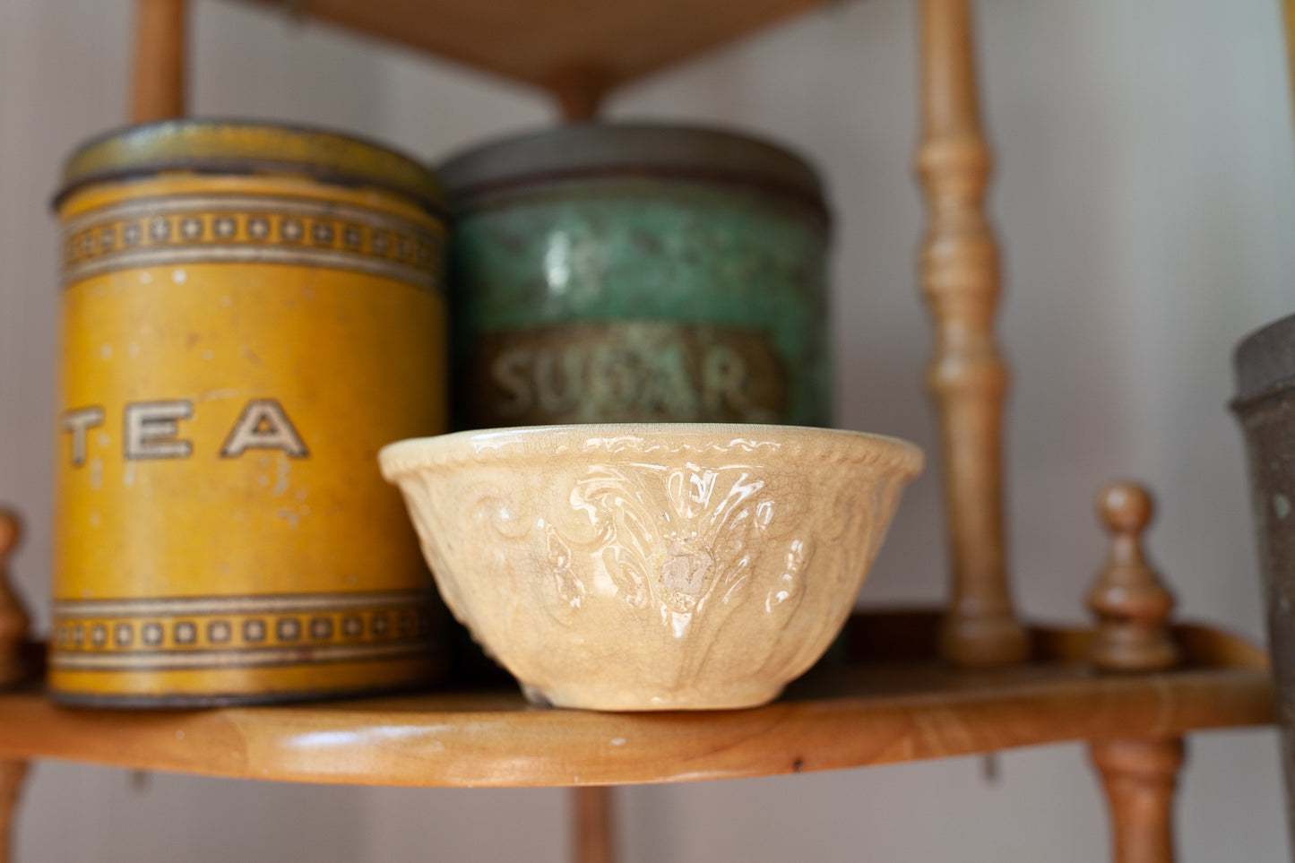 Antique Yellow-ware Bowl - Antique Small Bowl