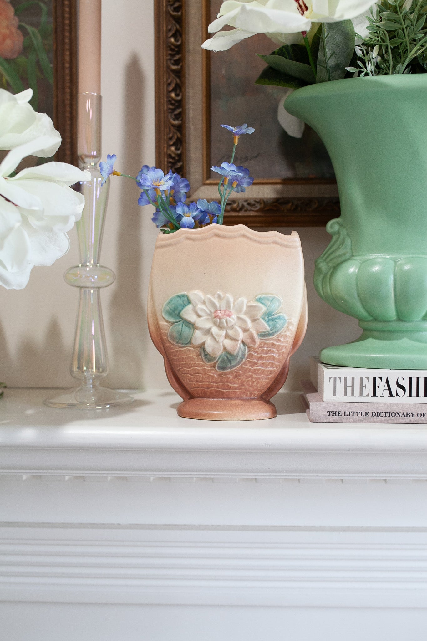 Vintage Hull Vase- Water Lily Vase