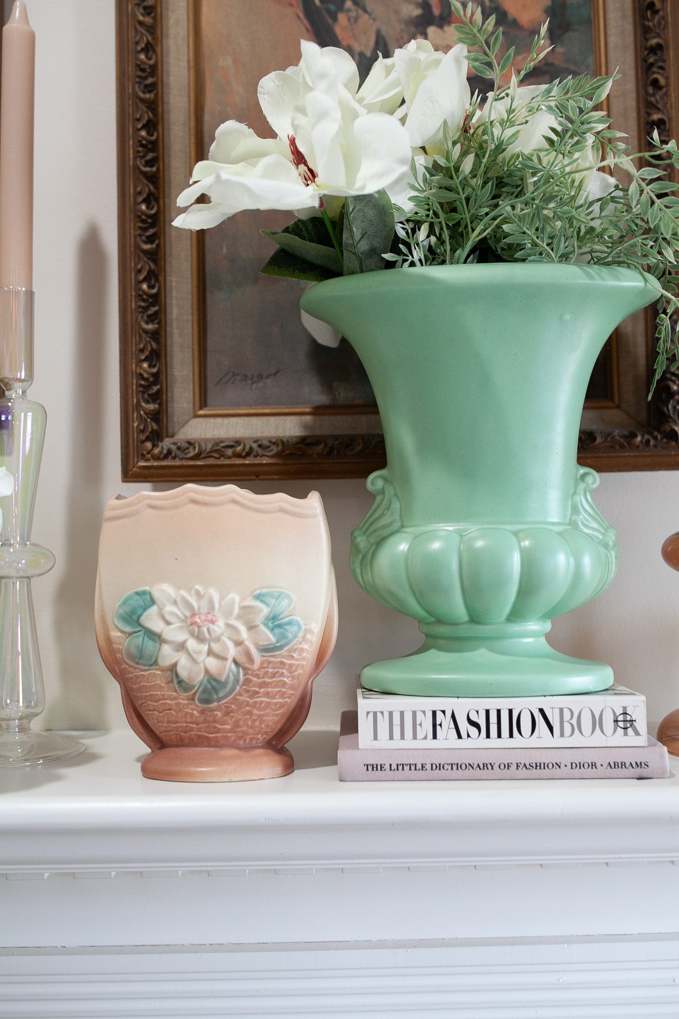 Vintage Hull Vase- Water Lily Vase