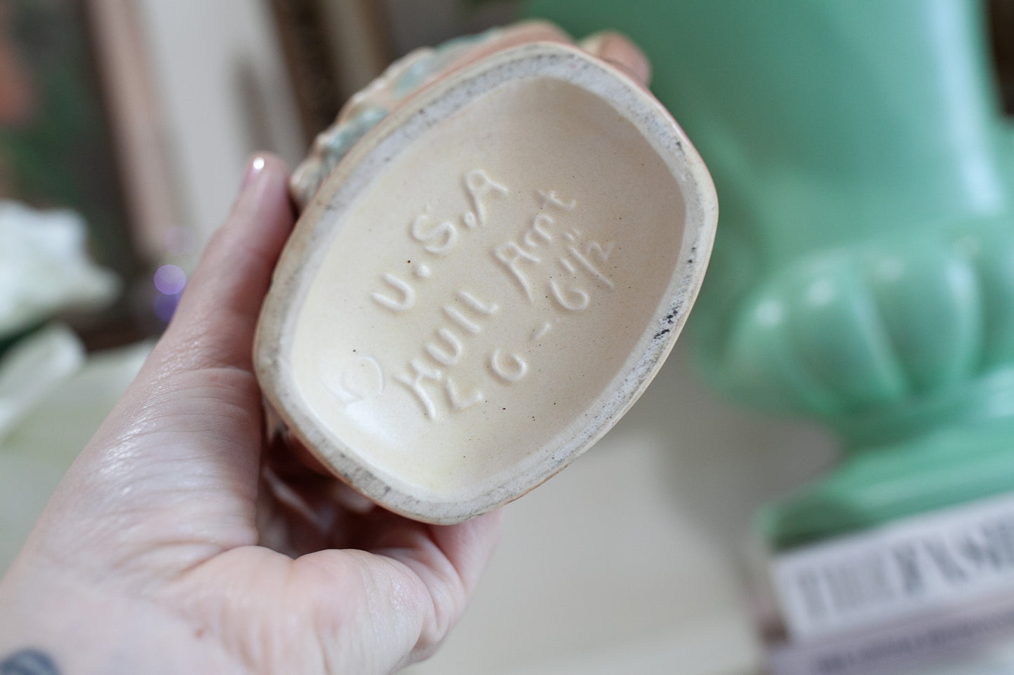 Vintage Hull Vase- Water Lily Vase