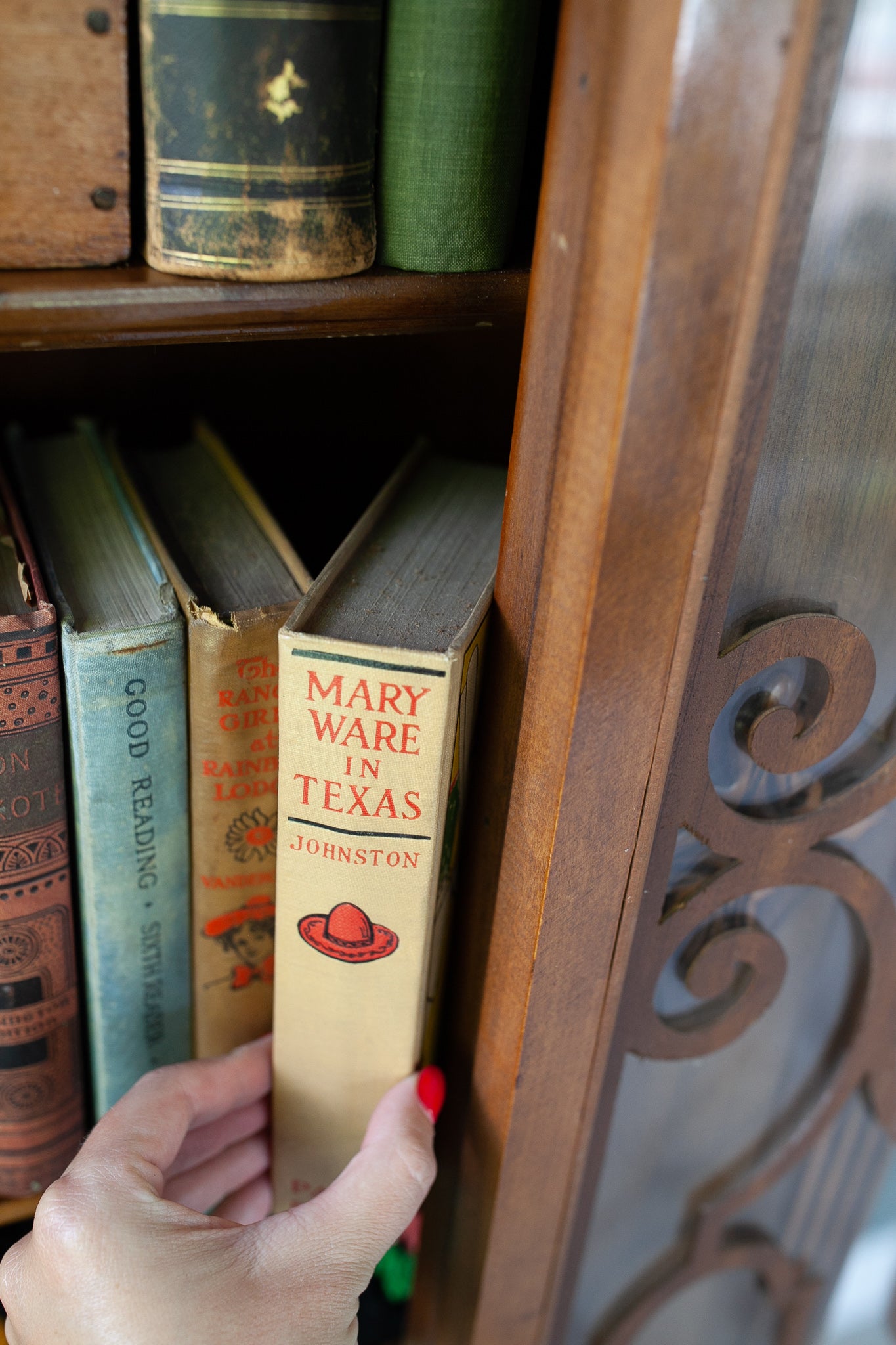 Mary Ware in Texas by Annie Johnston- Vintage Book