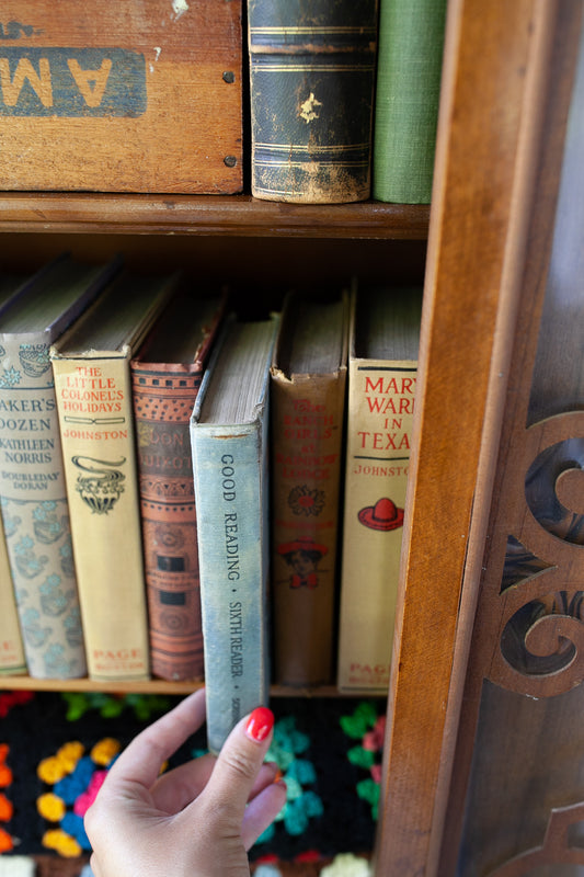 GOOD READING Sixth Reader- Vintage Book 1928