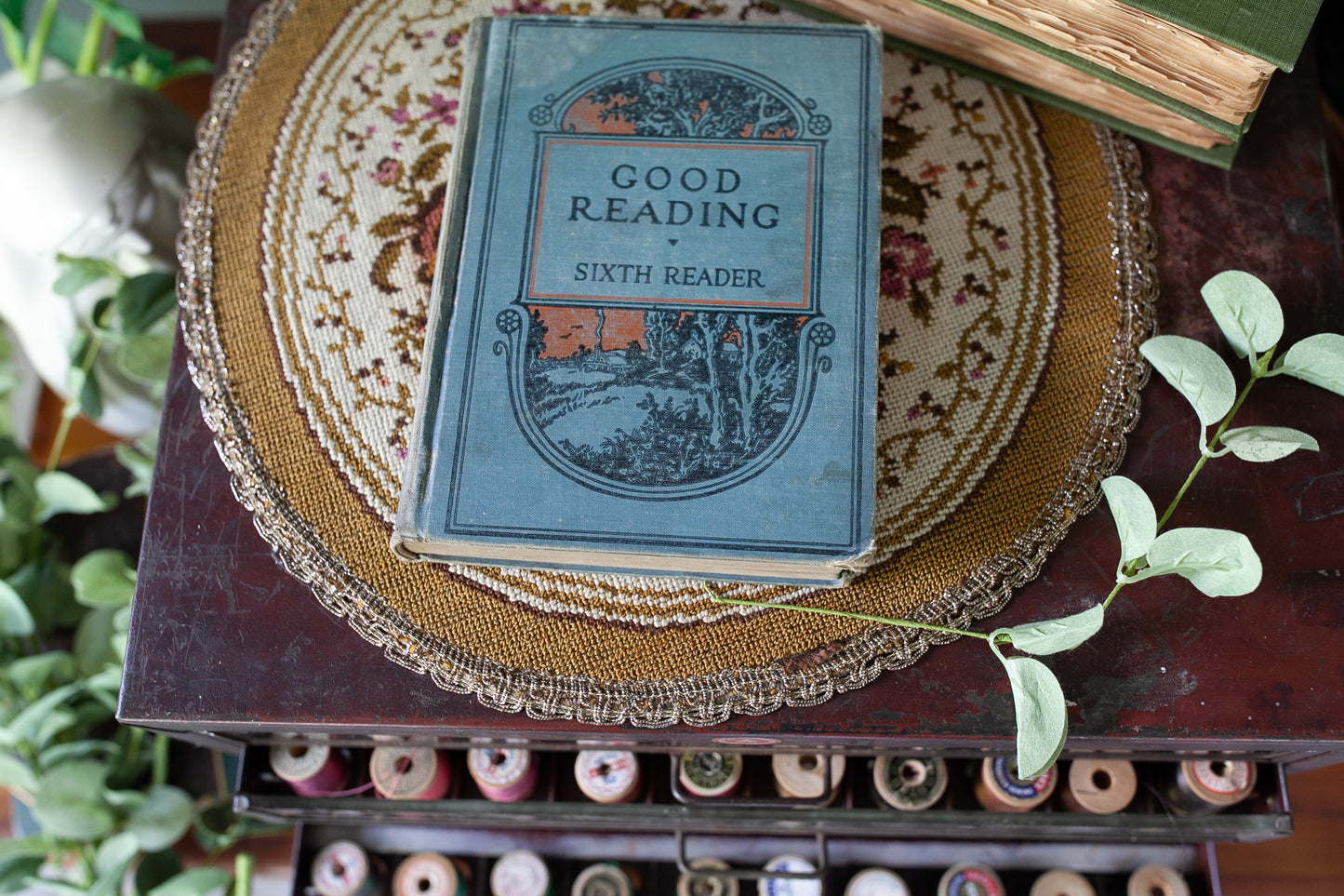 GOOD READING Sixth Reader- Vintage Book 1928