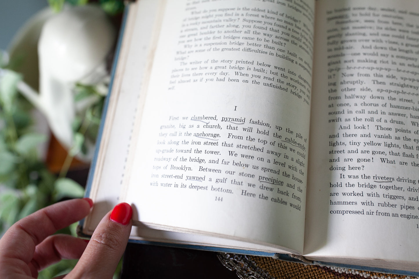 GOOD READING Sixth Reader- Vintage Book 1928