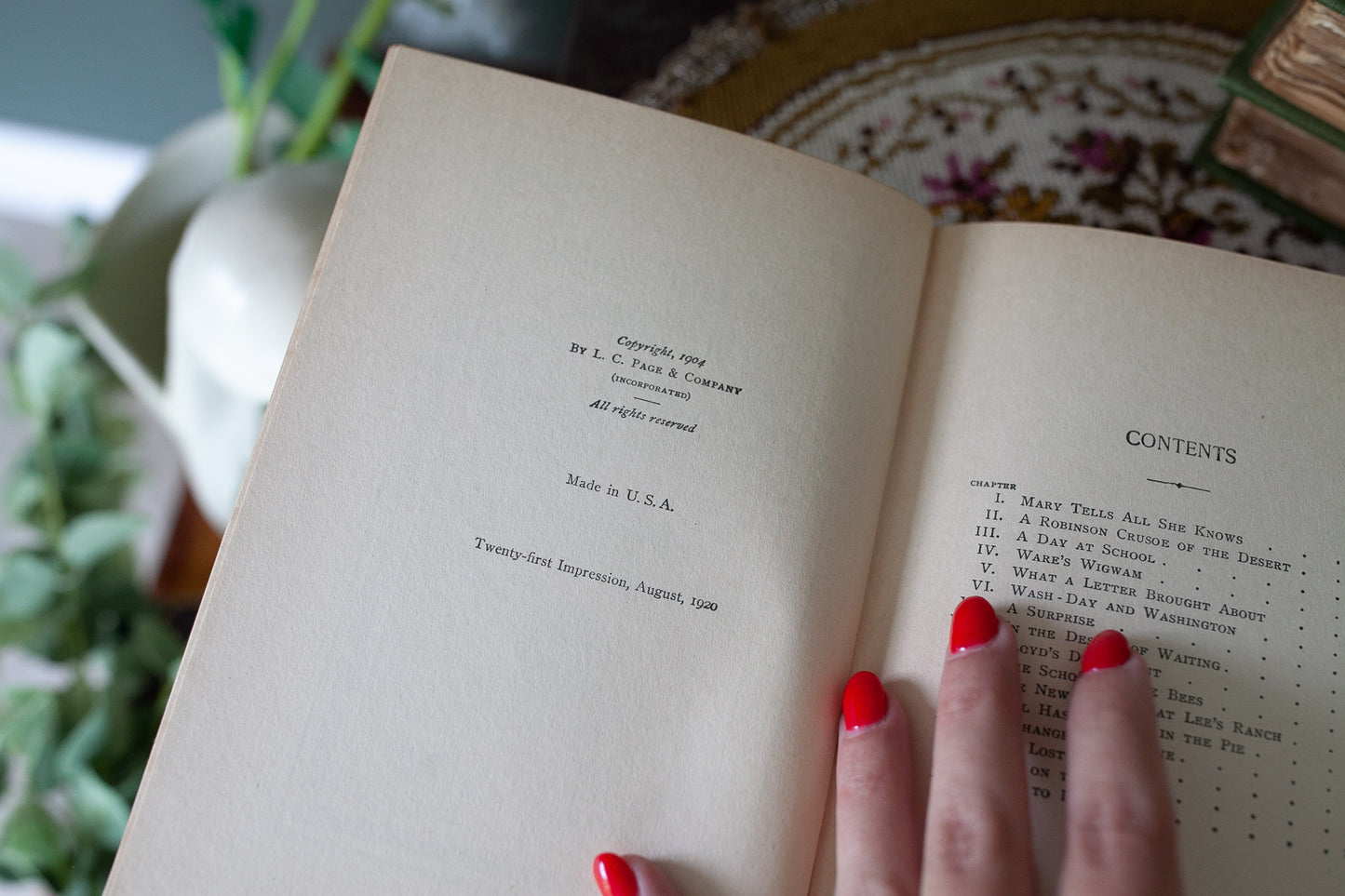 The Little Colonel in Arizona by Annie Fellows Johnston- Antique Book