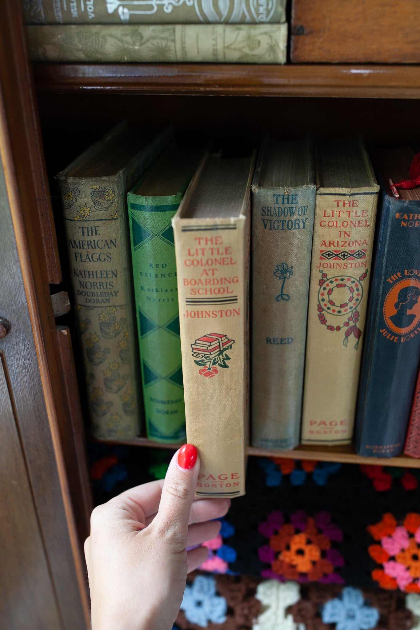 Vintage Book - The Little Colonel at Boarding School Annie Fellows Johnston