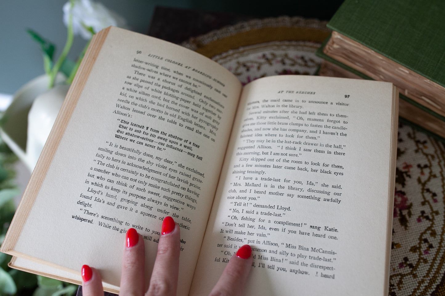 Vintage Book - The Little Colonel at Boarding School Annie Fellows Johnston