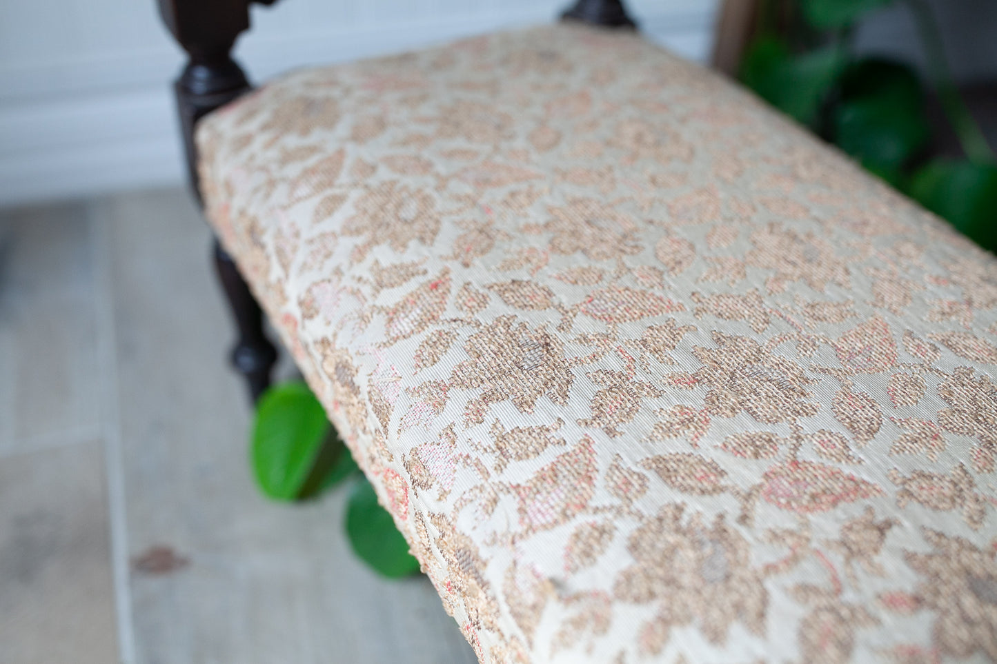 Vintage Stool - Foot Stool - Wooden stool