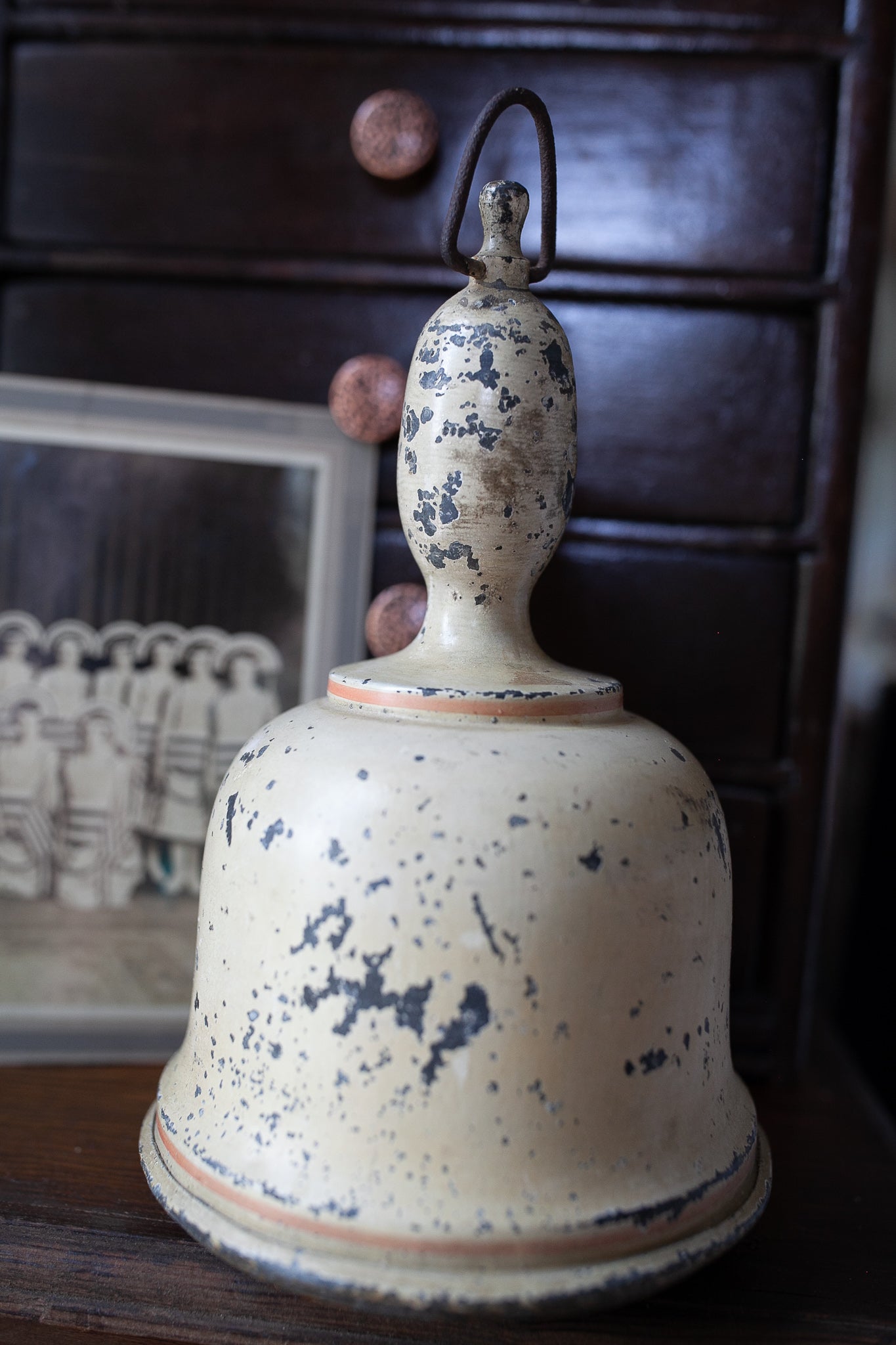 18th C Bell Form Sprinkler W/ American Eagle- Militaria & War Memorabilia