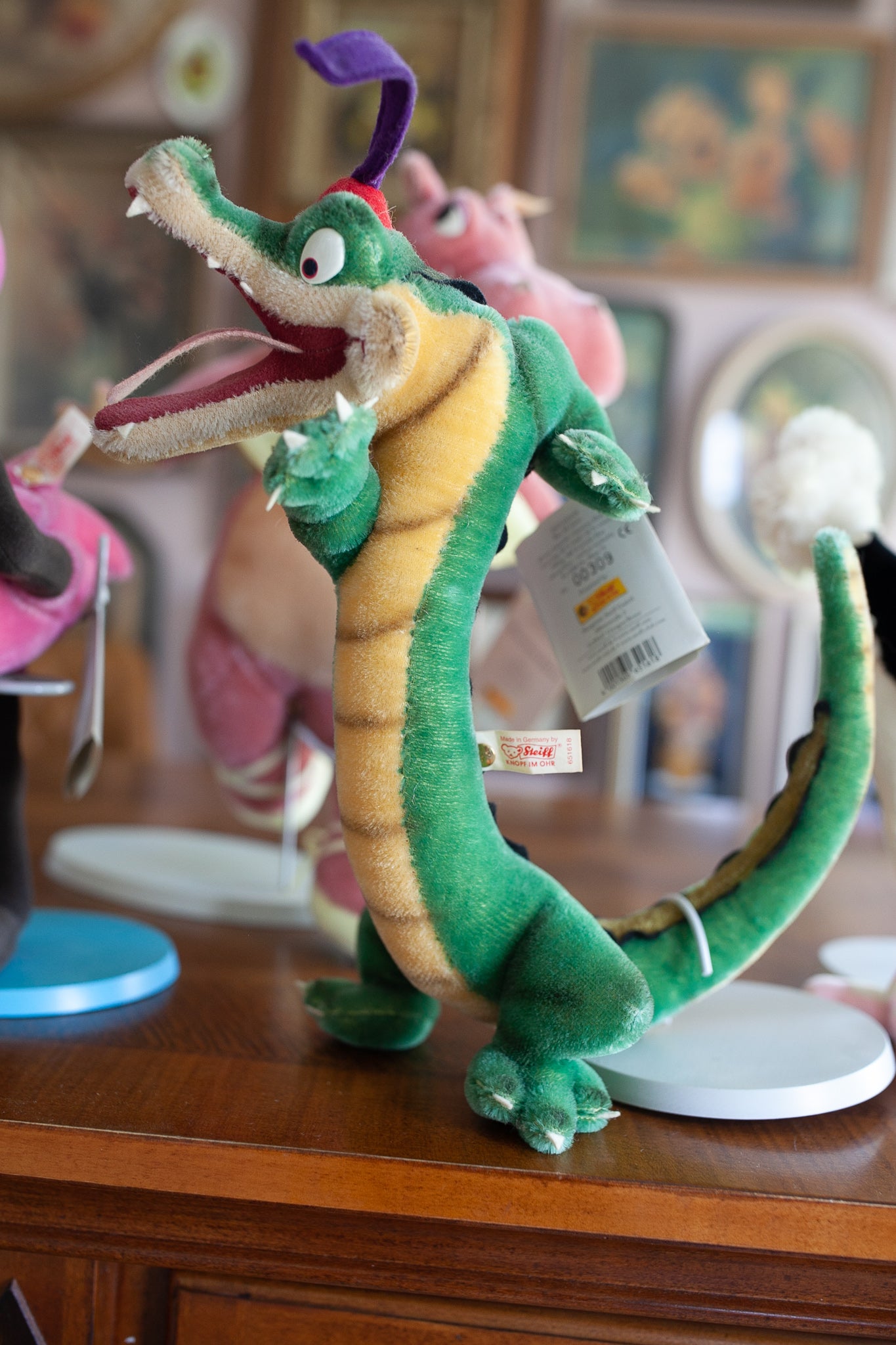 Vintage Steiff- Walt Disney Fantasia 2000 Collection Ben Ali Gator *Ean 651618