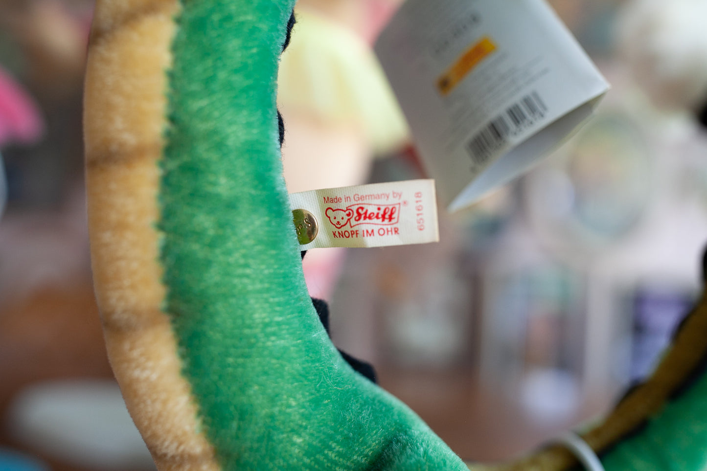 Vintage Steiff- Walt Disney Fantasia 2000 Collection Ben Ali Gator *Ean 651618