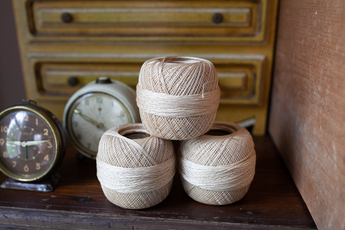 Vintage Crochet Thread - J&P Coats 30 yds Mercerized Crochet Six Cord