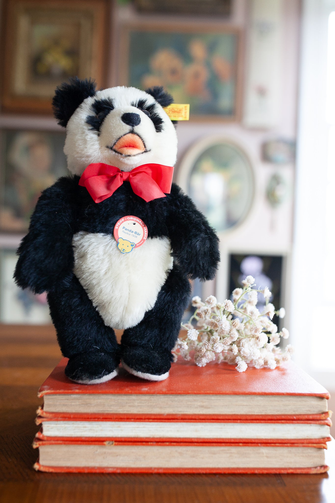 Vintage Steiff Panda Bear Panda Bar Replica of the 1938 bear