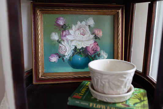 Vintage Framed Floral - Floral- Roses