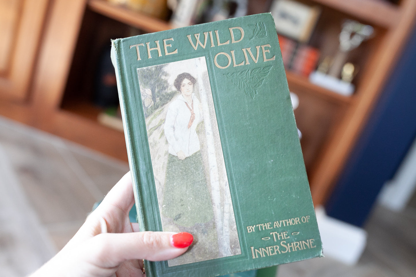 Stack of Green Books - Vintage Books -Vintage Book Stack