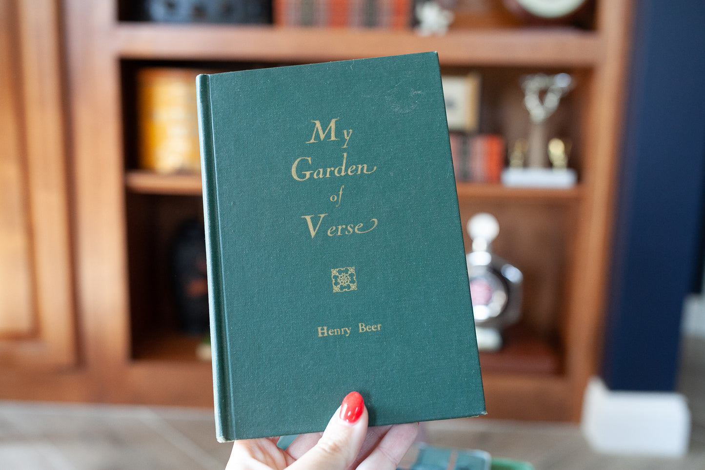Stack of Green Books - Vintage Books -Vintage Book Stack