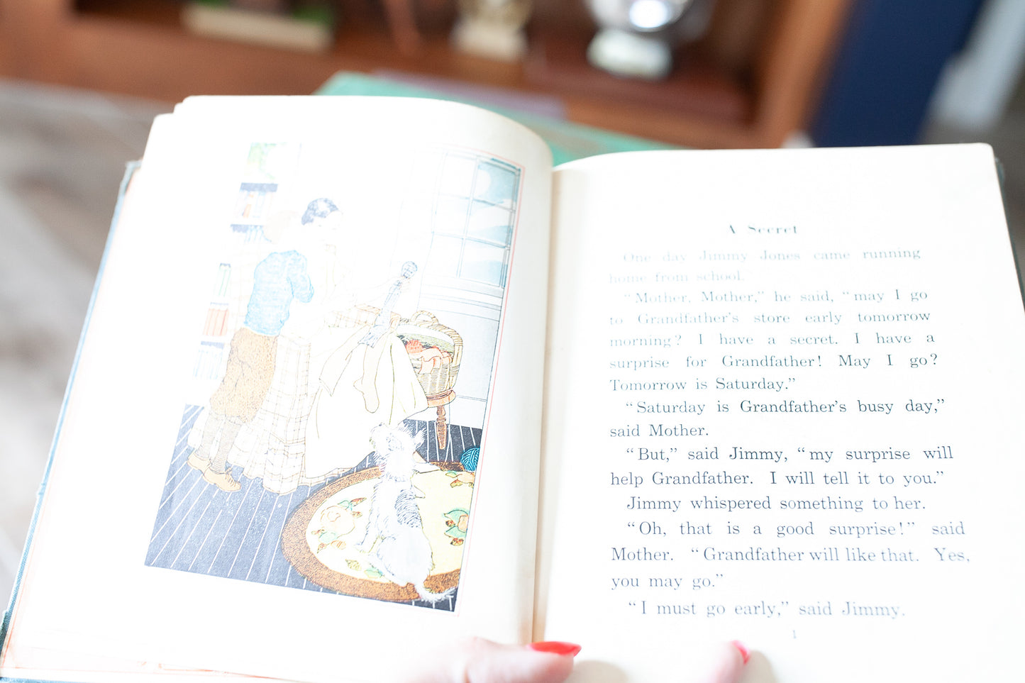 Stack of Green Books - Vintage Books -Vintage Book Stack