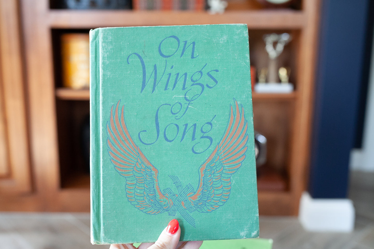 Stack of Green Books - Vintage Books -Vintage Book Stack