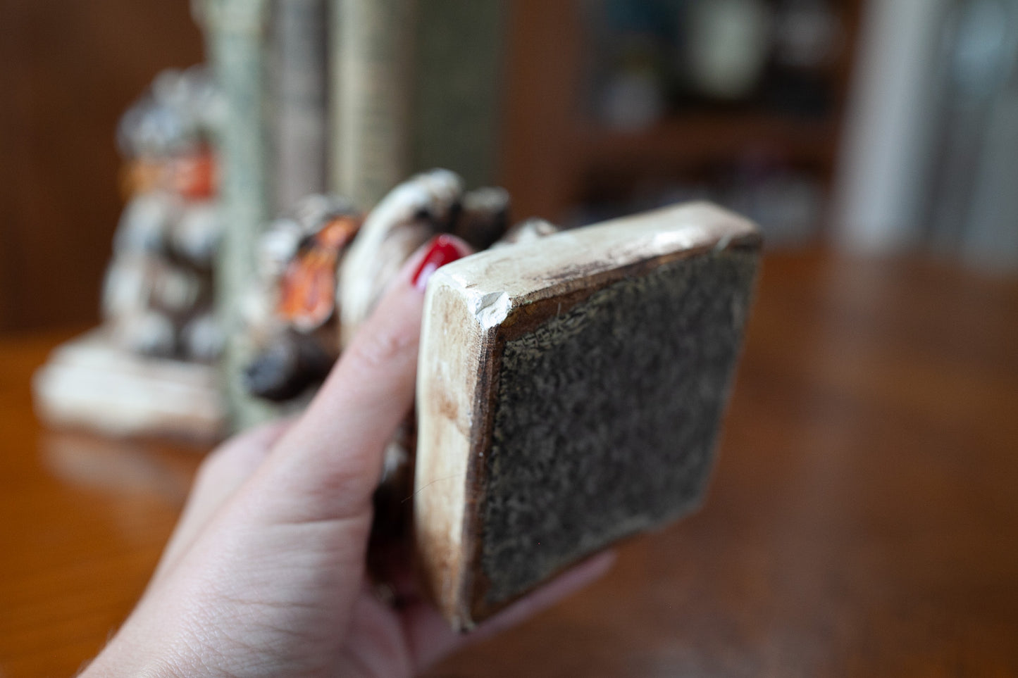 Vintage bookends- Bookends - Dog Bookends