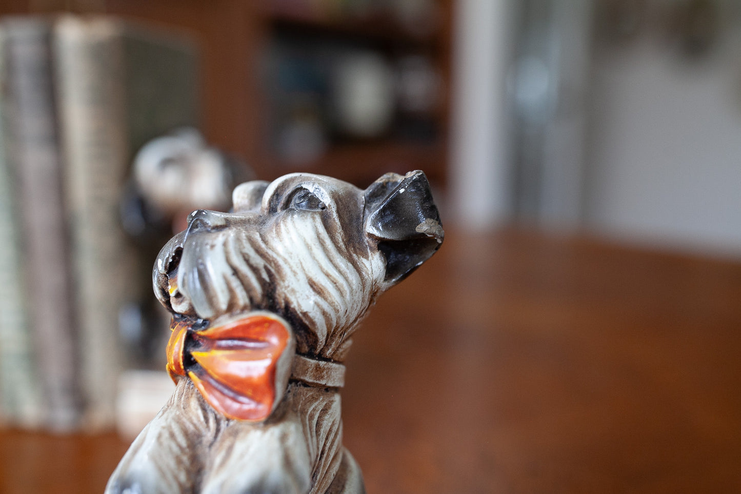 Vintage bookends- Bookends - Dog Bookends
