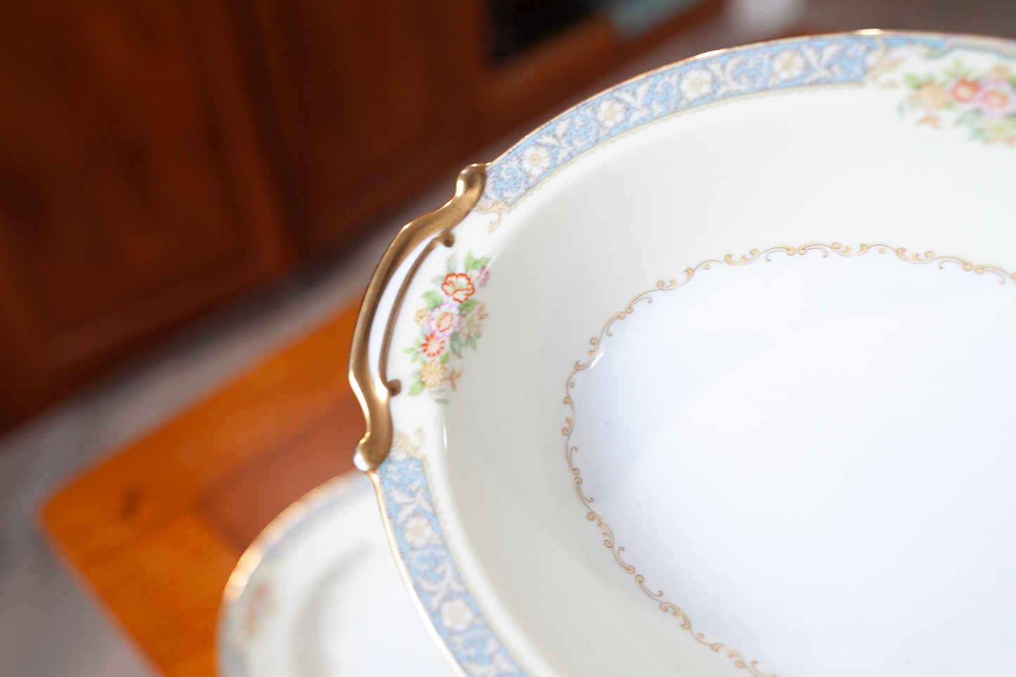 Vintage China Bowl- Noritake Royce -Oval Vegetable Bowl