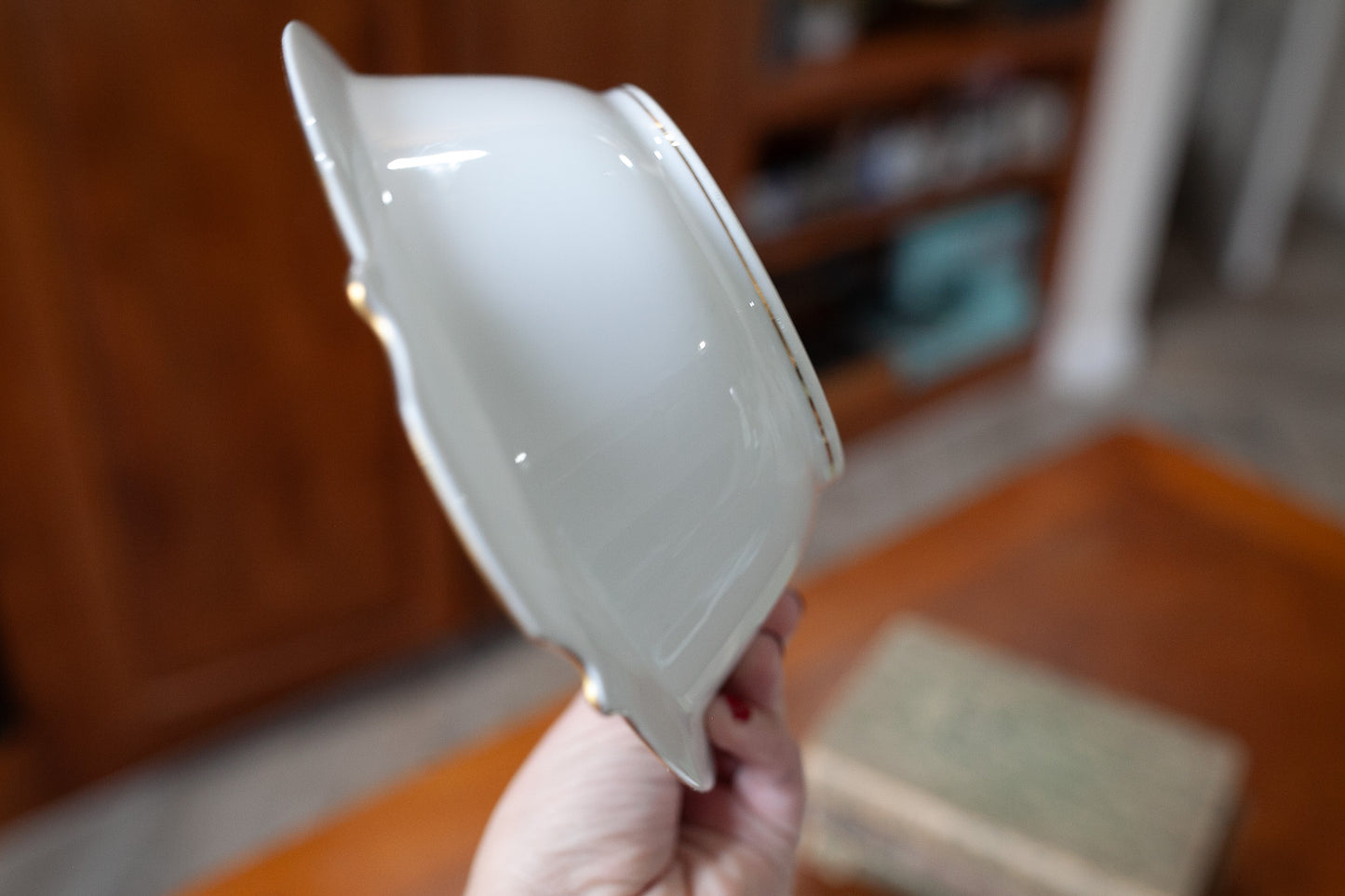 Vintage China Bowl- Noritake Royce -Oval Vegetable Bowl