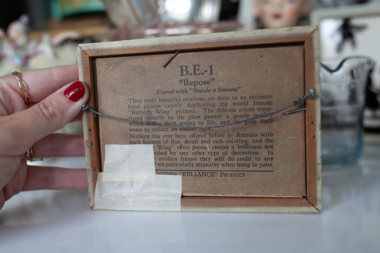 Vintage Silhouette- Gold and Black Silhouette