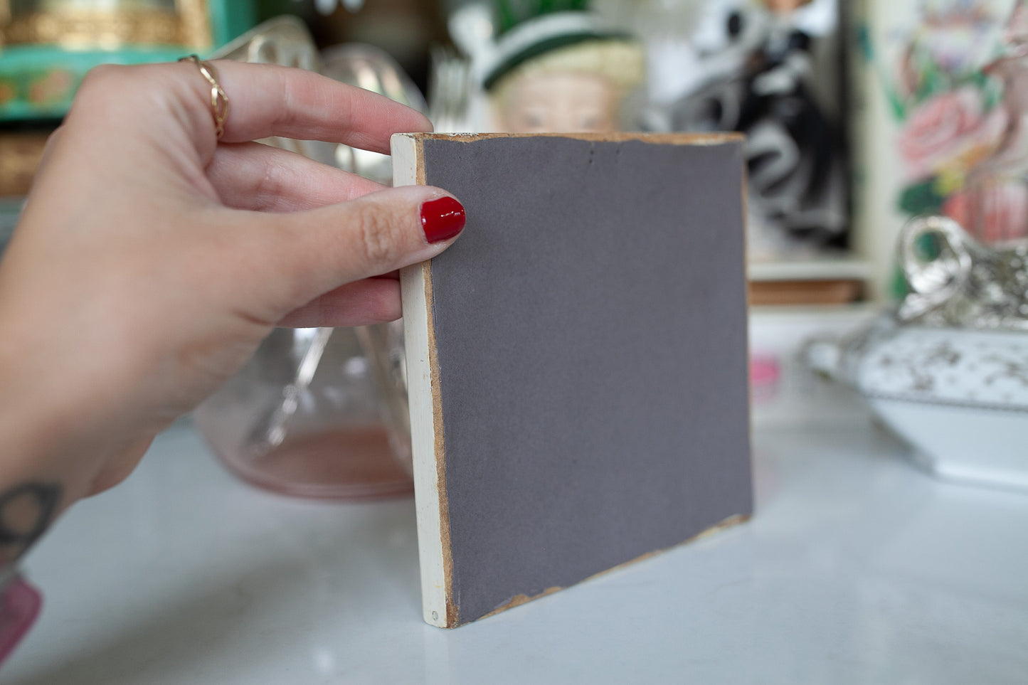 Vintage Silhouette Artwork -Couple Art