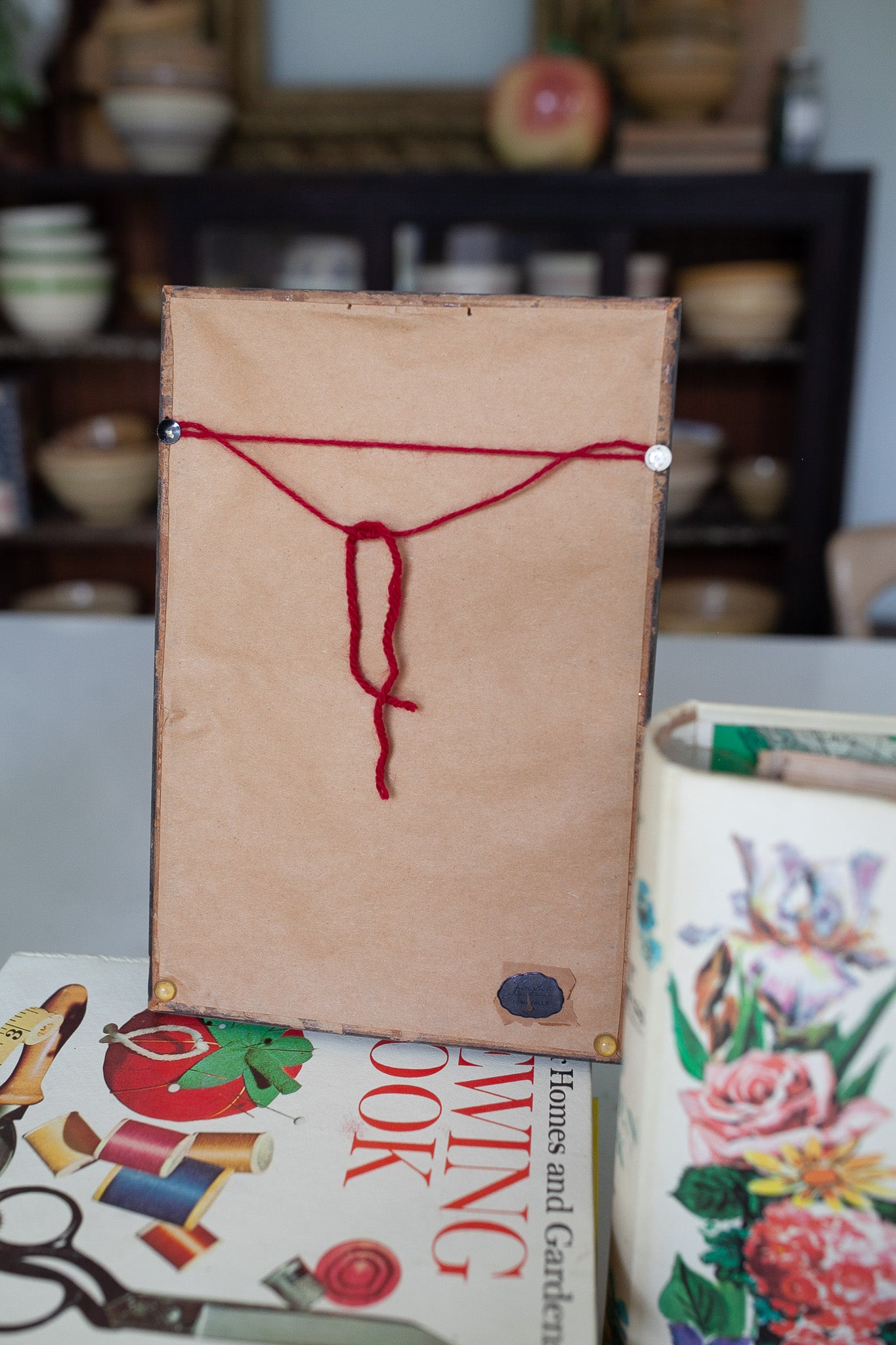 Vintage Poem- Vintage Painted Artwork