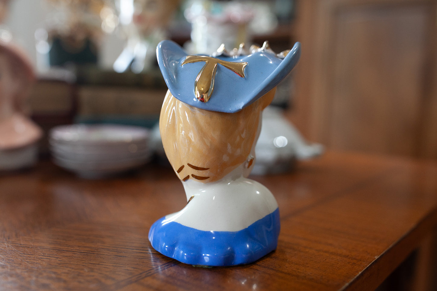 Vintage Lady Head Vase-Glamour Girl