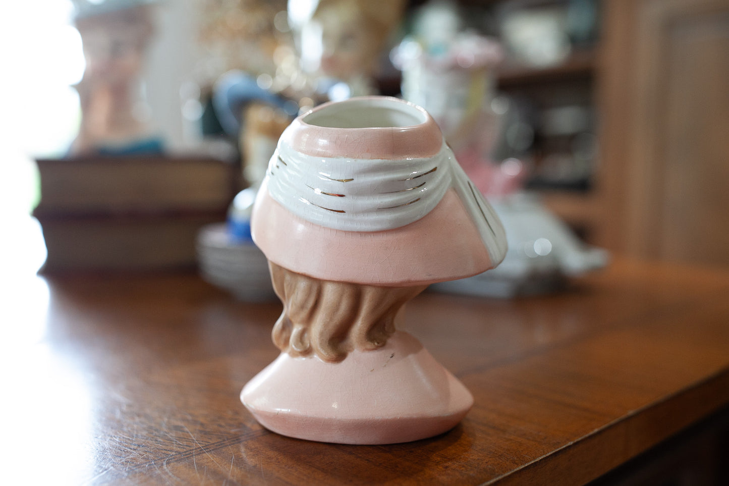 Napco Head Vase- Vintage Lady Head Vase