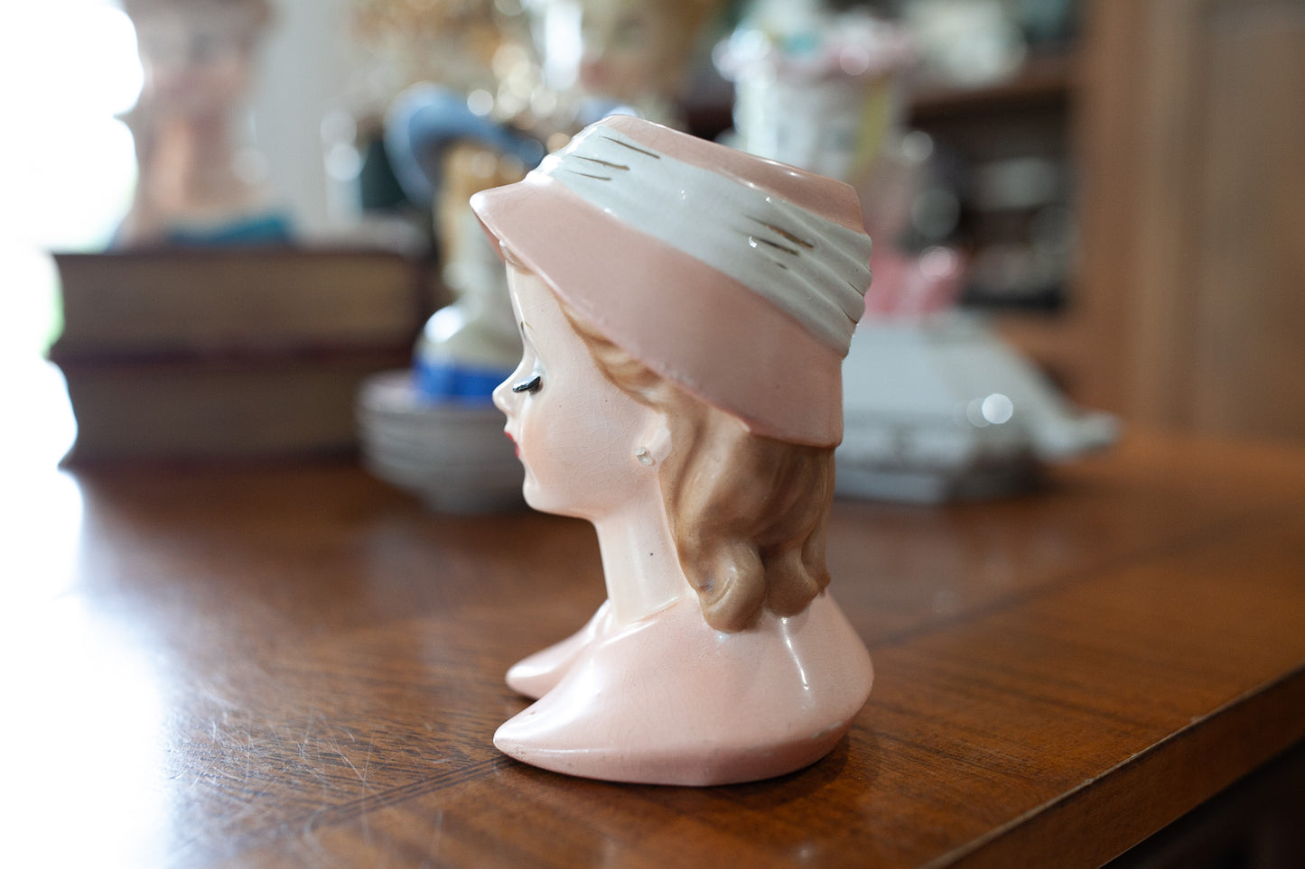 Napco Head Vase- Vintage Lady Head Vase