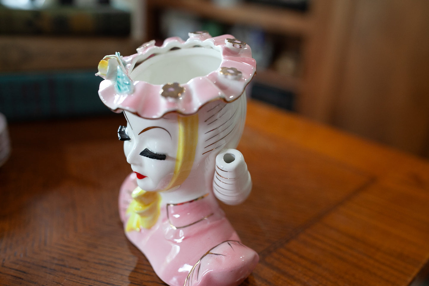 Vintage Head Vase- Barbara Lady Head Vase