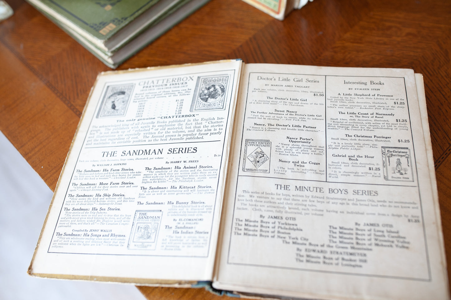 Chatterbox- 1919 The Page Company -Antique Book