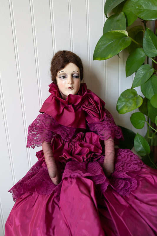 The Grumpy Sister- Antique Doll - Boudoir Doll