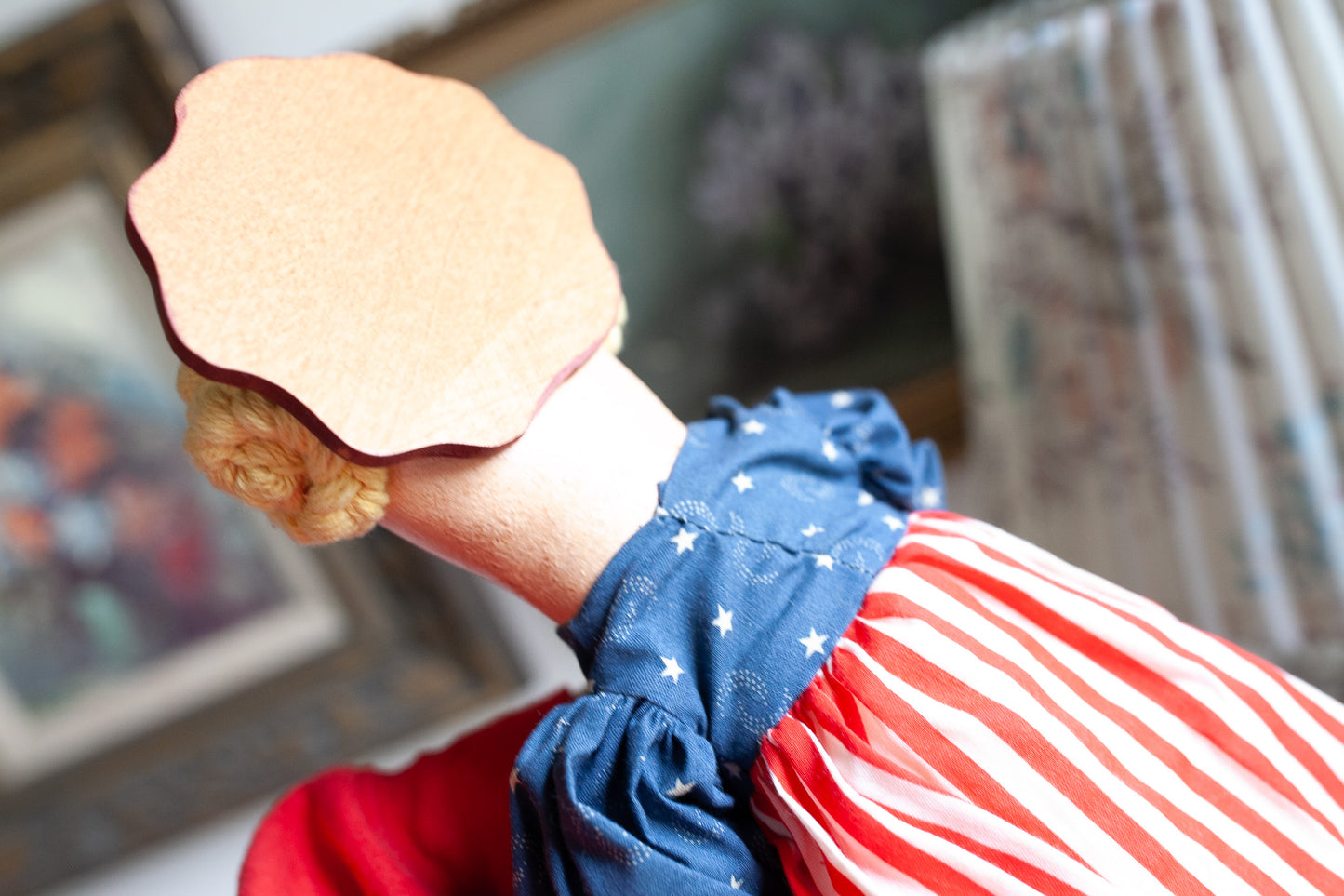 Vintage Doll - American Flag Dress Doll