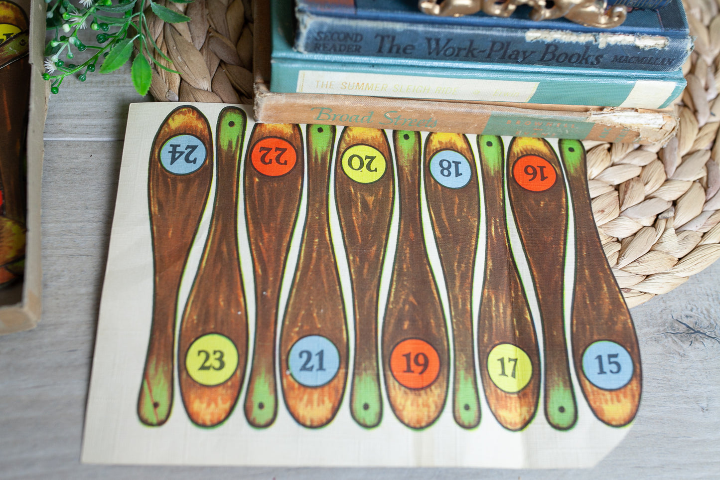Vintage Kids Game - Kids Party Game - Donkey - Donkey Party - Pin the tail on the donkey