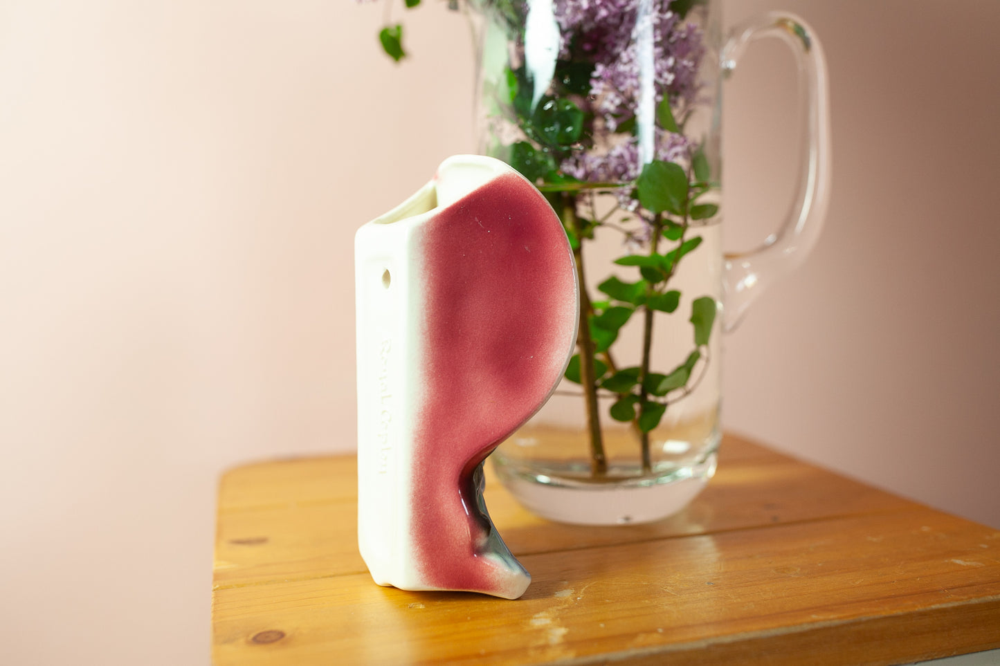 Vintage Head Vase - Lady Head Vase- Royal Copley Wall Pocket