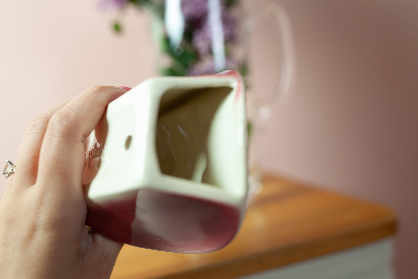 Vintage Head Vase - Lady Head Vase- Royal Copley Wall Pocket